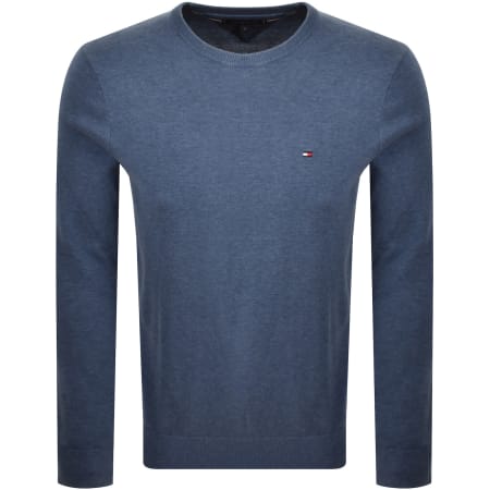 Product image for Tommy Hilfiger Essential Knit Jumper Blue