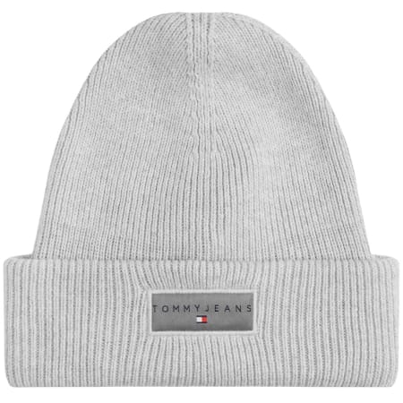 Product image for Tommy Jeans Linear Beanie Hat Grey