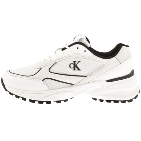 Product image for Calvin Klein Hike Runner Mesh Trainers White
