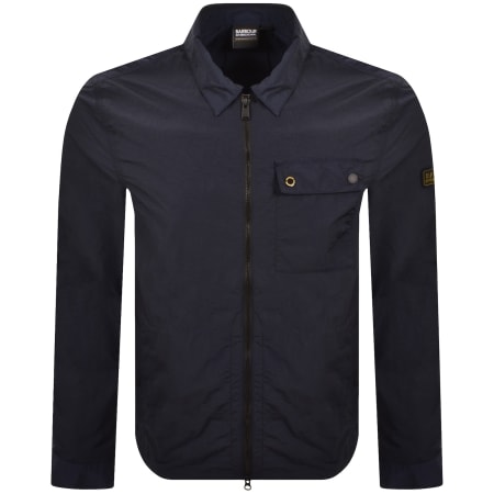 Product image for Barbour International Inline Overshirt Navy