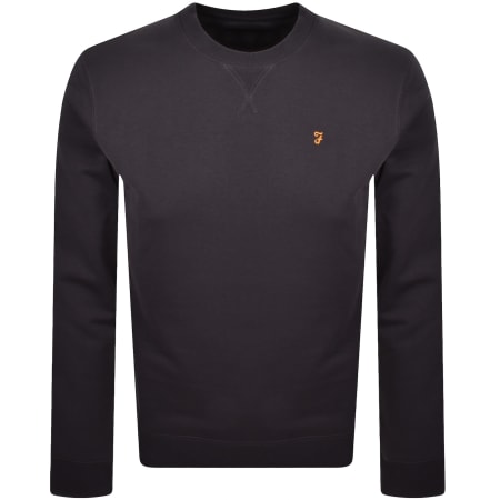 Product image for Farah Tim New Crew Neck Sweatshirt Grey