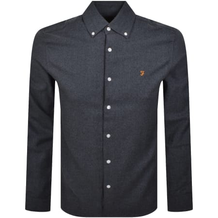 Product image for Farah Ali Long Sleeve Shirt Blue