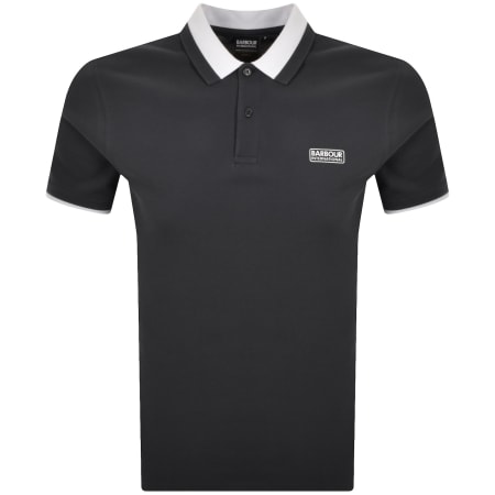 Product image for Barbour International Amped Polo T Shirt Grey
