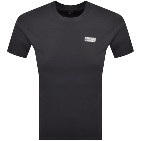 Product image for Barbour International Small Logo T Shirt Grey