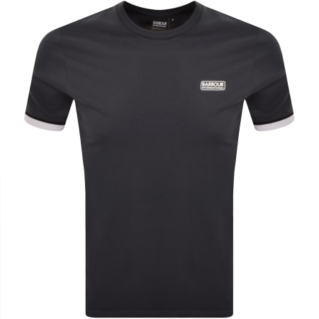 Product image for Barbour International Deep Cuff T Shirt Grey