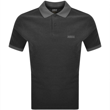 Product image for Barbour International Cowley Polo T Shirt Black
