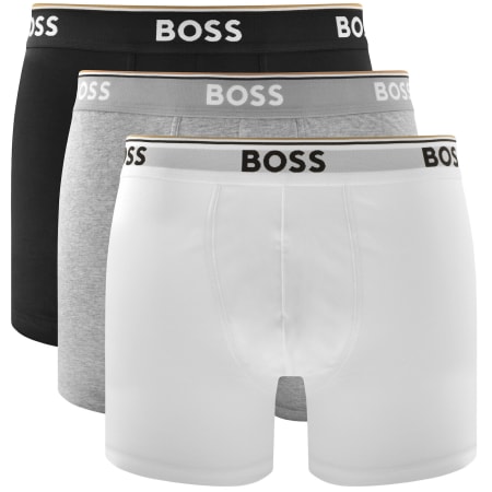 Product image for BOSS Underwear 3 Pack Long Boxer Briefs
