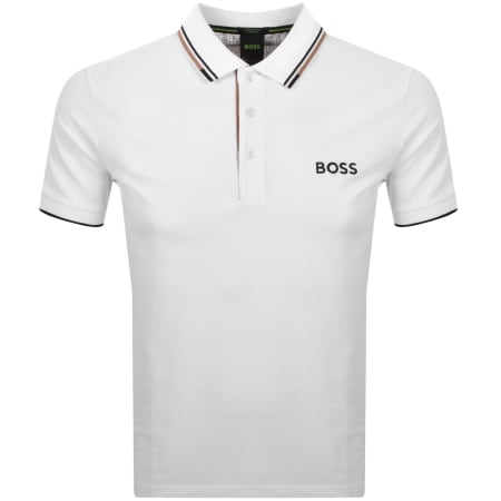 Product image for BOSS Paddy Pro Polo T Shirt White