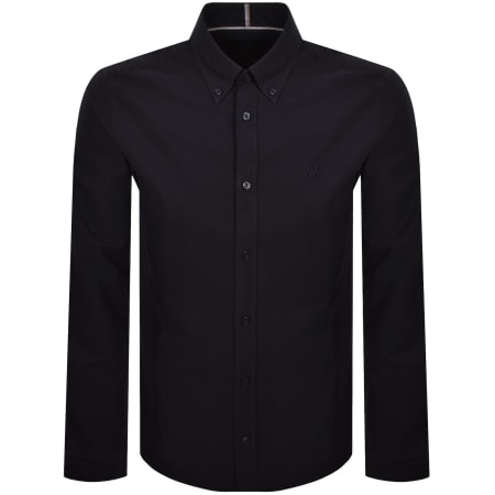 Product image for BOSS H Roan Slim Fit Shirt Dark Blue