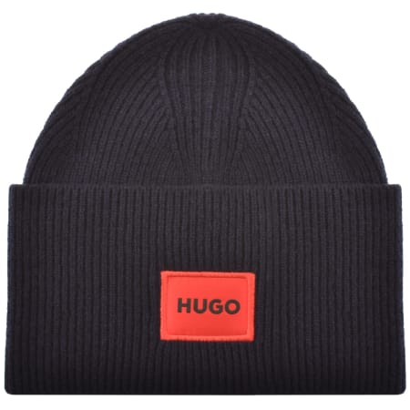 Product image for HUGO Xaff 6 Beanie Hat Navy
