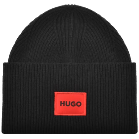 Product image for HUGO Xaff 6 Beanie Hat Black