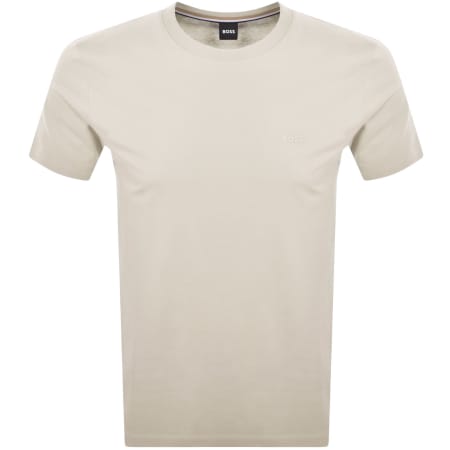Product image for BOSS Thompson 01 T Shirt Cream