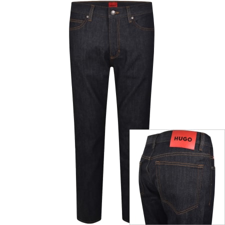 Product image for HUGO 708 Slim Fit Jeans Dark Wash Blue