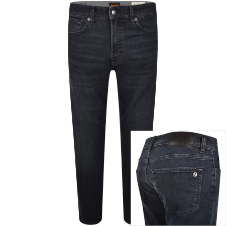 Product image for BOSS Re Maine Regular Fit Jeans Dark Blue