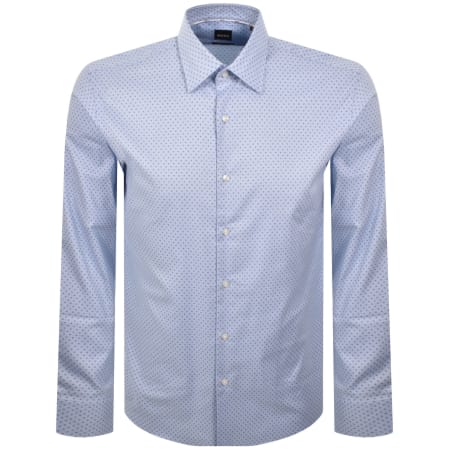 Product image for BOSS H Joe Kent Shirt Light Blue