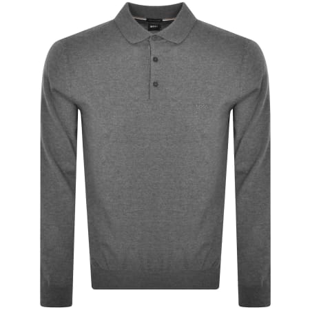 Product image for BOSS Bonno Knit Jumper Grey