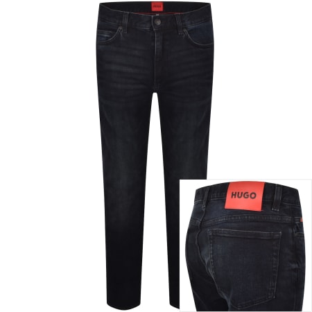 Product image for HUGO 708 Slim Fit Jeans Navy