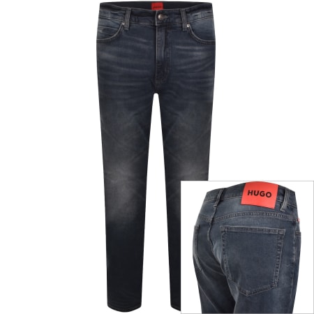 Product image for HUGO 708 Slim Jeans Mid Wash Blue