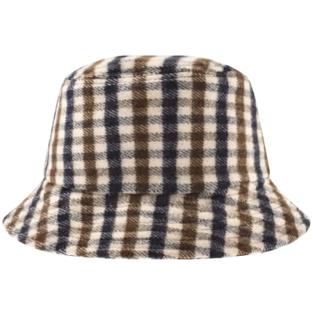Product image for Aquascutum Wool Bucket Hat Small Check