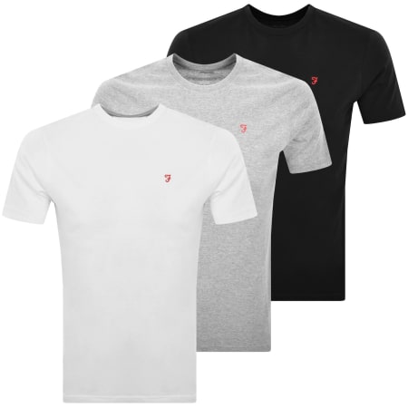 Product image for Farah Merion 3 Pack T Shirts