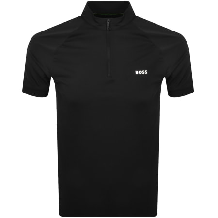 Product image for BOSS Pollan Polo T Shirt Black
