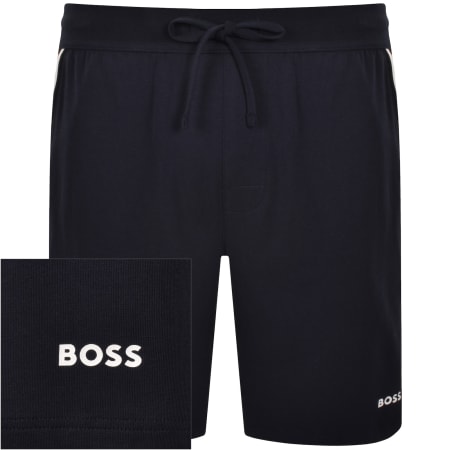 Product image for BOSS Unique Jersey Shorts Navy