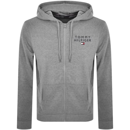 Product image for Tommy Hilfiger Full Zip Hoodie Grey