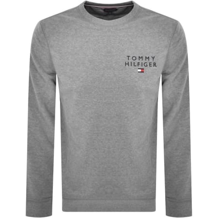 Product image for Tommy Hilfiger Track Top Sweatshirt Grey