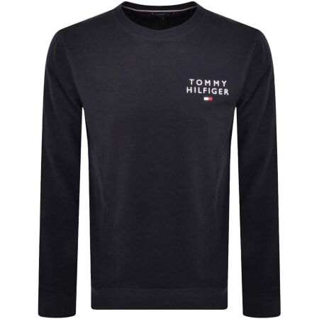 Product image for Tommy Hilfiger Track Top Sweatshirt Navy