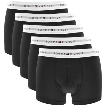 Product image for Tommy Hilfiger 5 Pack Trunks Black