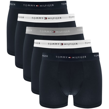 Product image for Tommy Hilfiger 5 Pack Trunks Navy