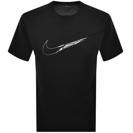 Product image for Nike Training Dri Fit Logo T Shirt Black
