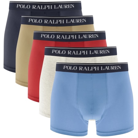 Product image for Ralph Lauren Underwear 5 Pack Boxer Trunks
