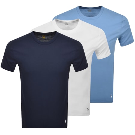 Product image for Ralph Lauren 3 Pack Short Sleeve T Shirts