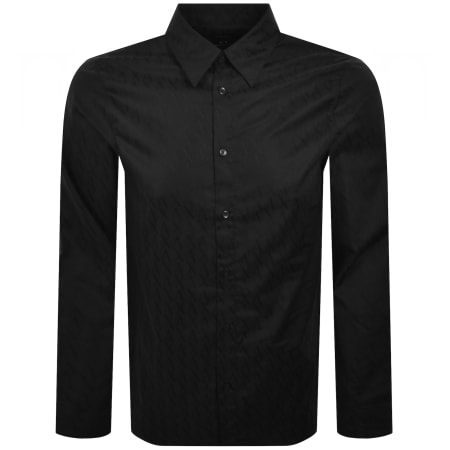Product image for Armani Exchange All Over Print Shirt Black