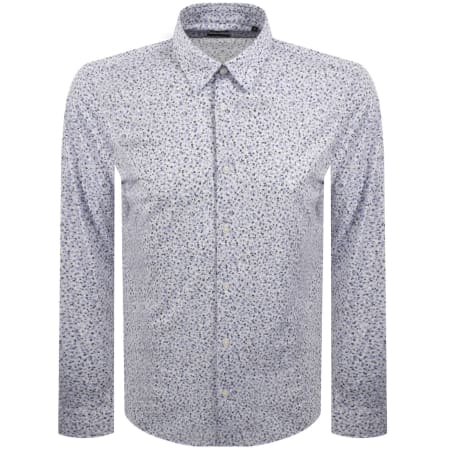 Product image for BOSS Patterned Liam Shirt Light Blue