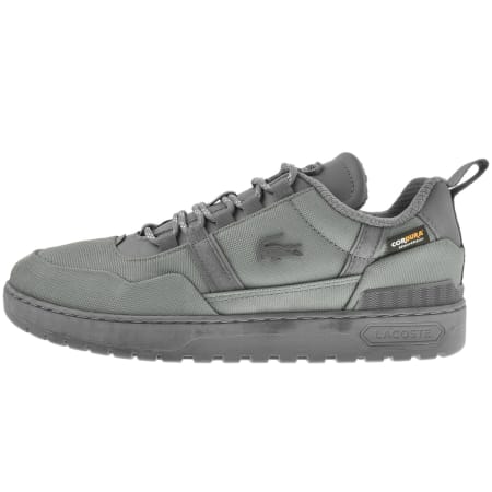 Product image for Lacoste T Clip Trainers Dark Grey