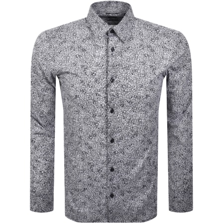 Product image for BOSS P Roan Slim Fit Shirt Navy