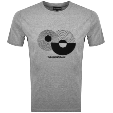 Product image for Emporio Armani T Shirt Melange Grey