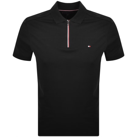 Product image for Tommy Hilfiger Polo T Shirt Black