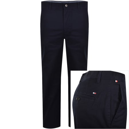 Product image for Tommy Hilfiger Mercer Twill Trousers Navy