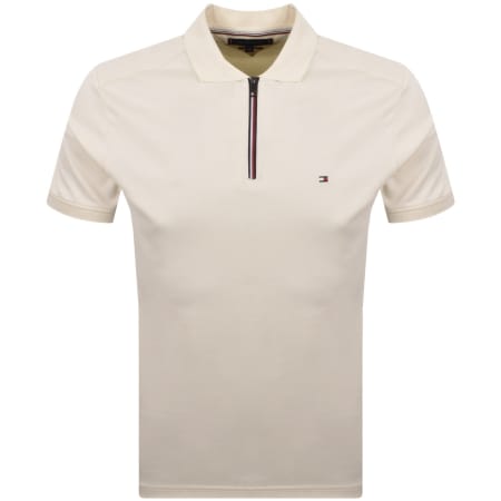 Product image for Tommy Hilfiger Polo T Shirt Cream