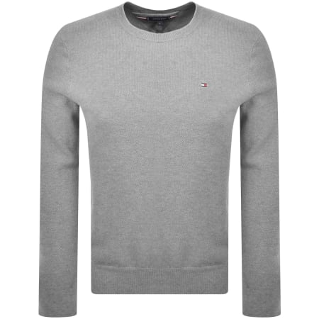 Product image for Tommy Hilfiger Essential Structure Jumper Grey
