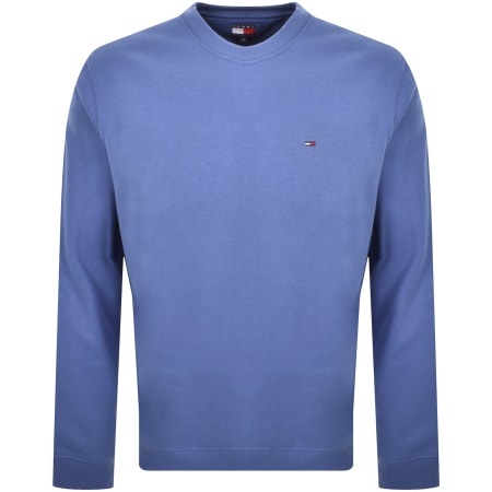 Product image for Tommy Jeans Flag Logo Sweatshirt Blue