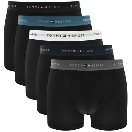 Product image for Tommy Hilfiger Underwear 5 Pack Trunks Black