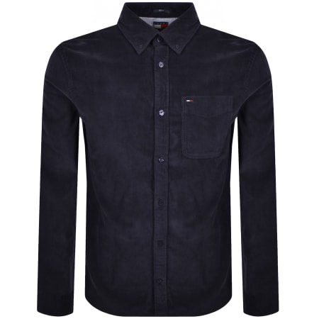 Product image for Tommy Jeans Corduroy Shirt Navy