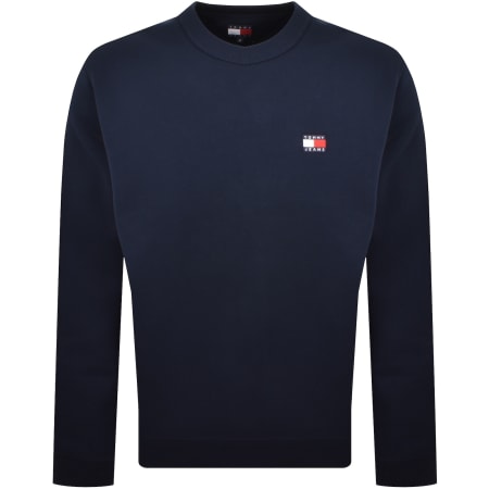 Product image for Tommy Jeans Logo Sweatshirt Navy