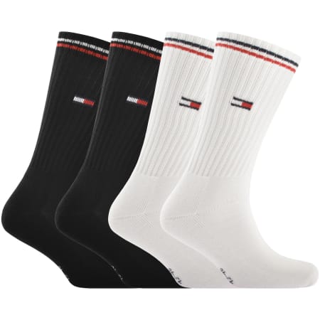 Product image for Tommy Jeans 4 Pack Iconic Sports Socks Multi