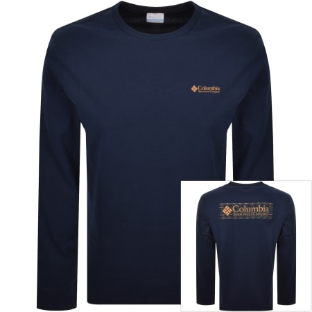 Product image for Columbia Explorers Canyon T Shirt Navy