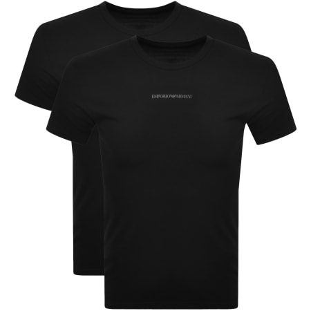 Product image for Emporio Armani 2 Pack Logo T Shirts